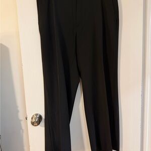 Banana Republic Factory Black Wide Leg Trousers